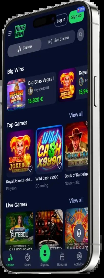 Ninewin casino in United Kingdom